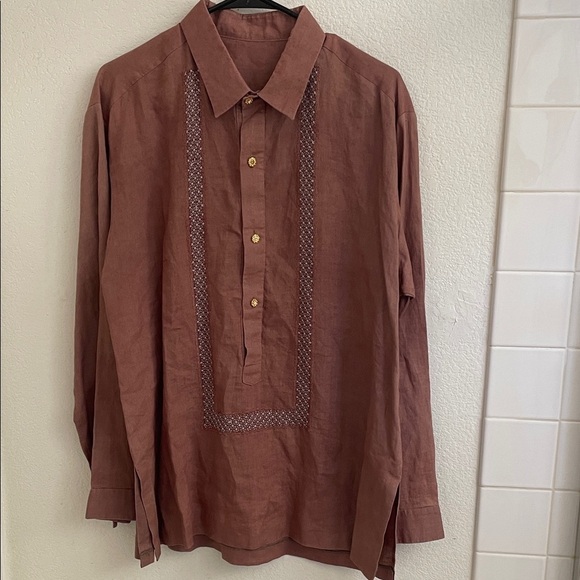 Other - Men's Brown Long Sleeve Shirt